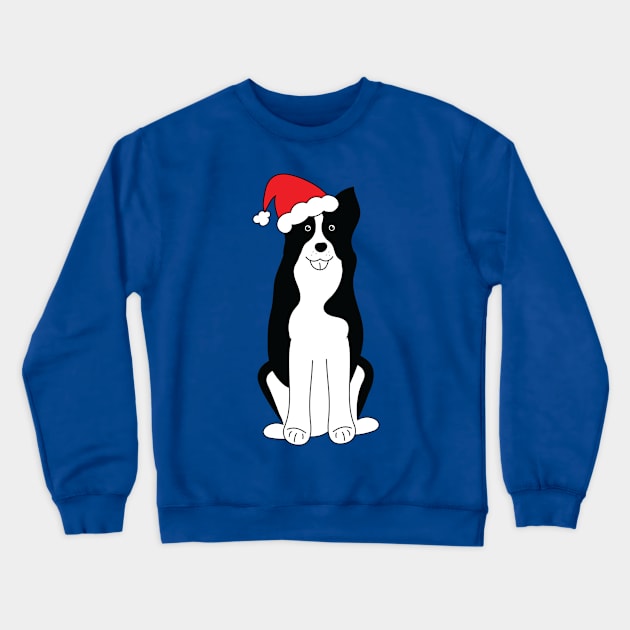 Christmas Border Collie Crewneck Sweatshirt by holidaystore